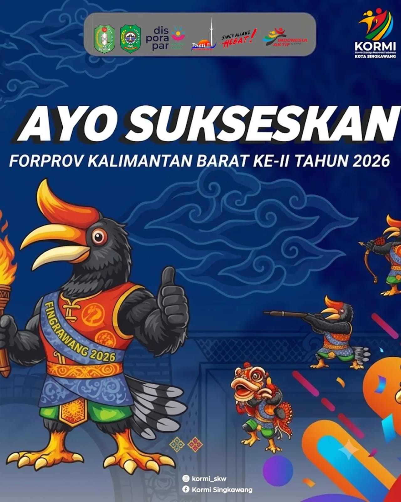 Kota Singkawang Siap Menyambut Ribuan Atlet dalam Ajang Akbar FORPROV II Kalimantan Barat 2026